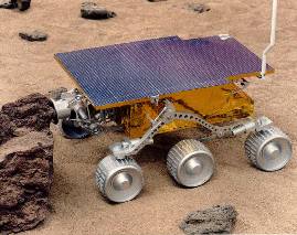 Mars pathfinder robot