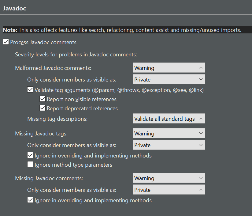 mac eclipse shortcut key for javadoc
