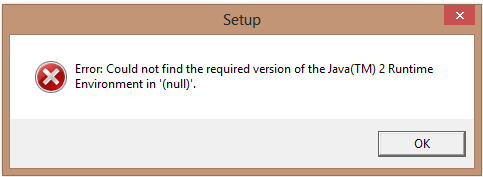 JEE Install error