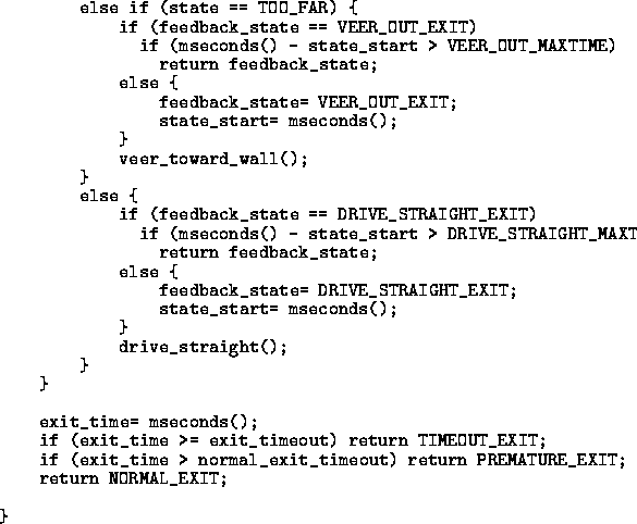 \begin{figure}
{\small
\addtolength {\baselineskip}{-.2\baselineskip}
 
\begin{v...
 ...meout) return PREMATURE_EXIT;
 return NORMAL_EXIT;

}\end{verbatim}}\end{figure}