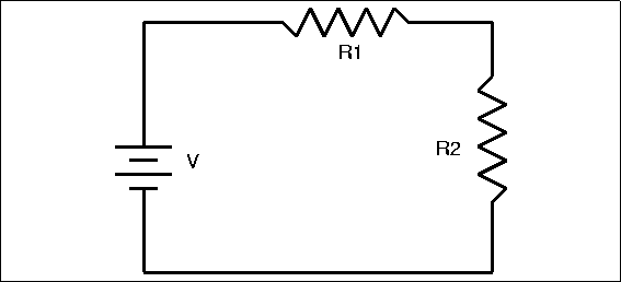\begin{figure}
\fbox {\centerline{\psfig{figure=basicelec/resseries.PS}}}\end{figure}