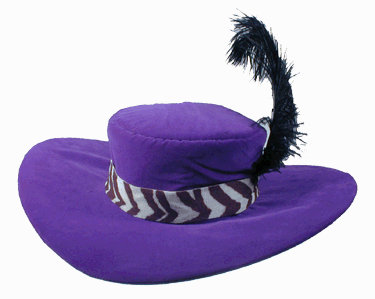 purple pimp hat