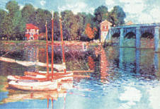 Monet Pont a Argnteuil