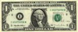 Front One Dollar Bill